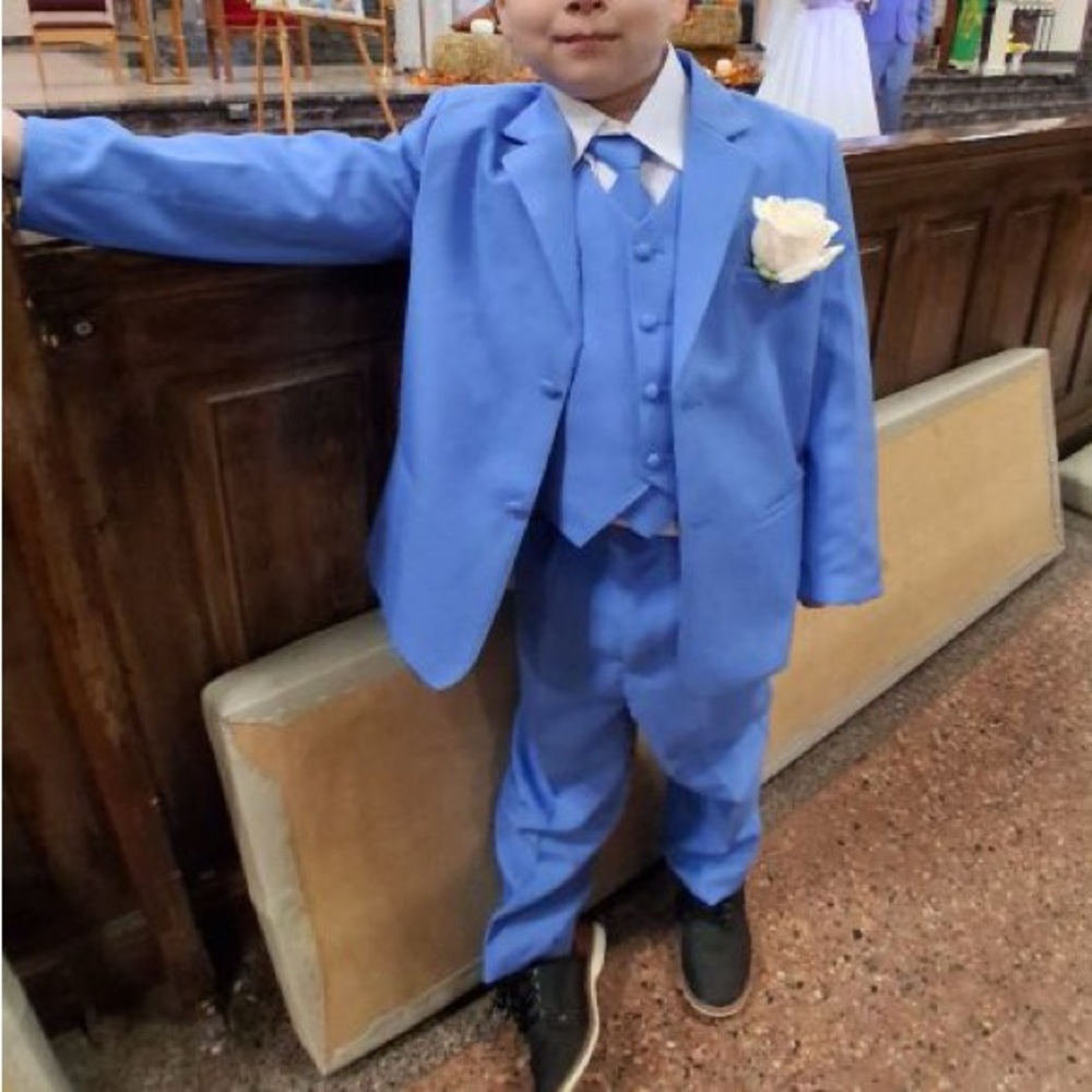 Charming Blue Boys' Suit